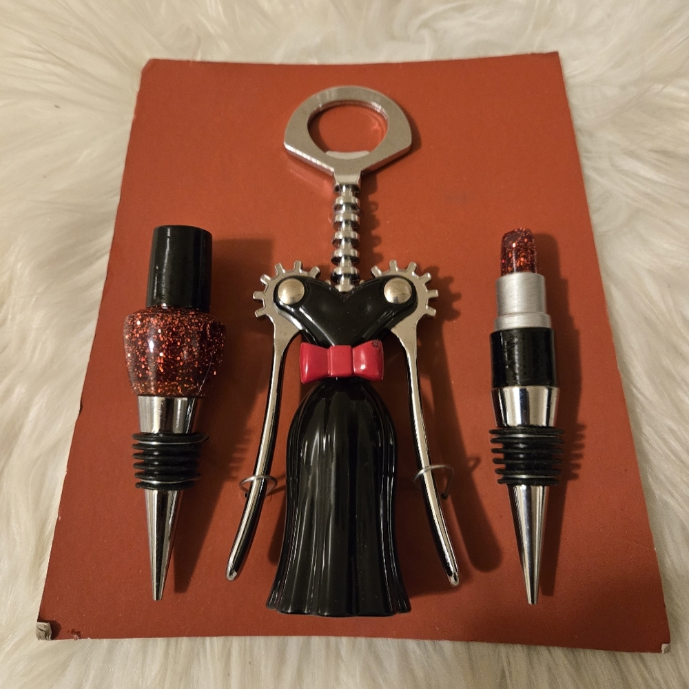Wild Eye Designs Fashion Wine Set Stopper Cork